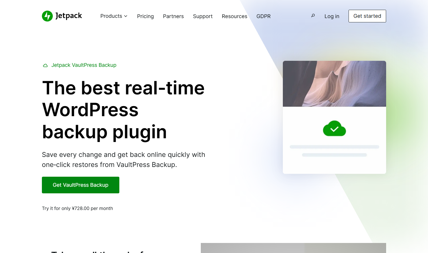 Jetpack VaultPress Backup